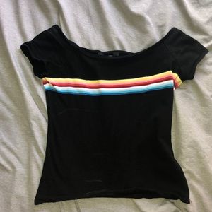 Off the shoulder shirt